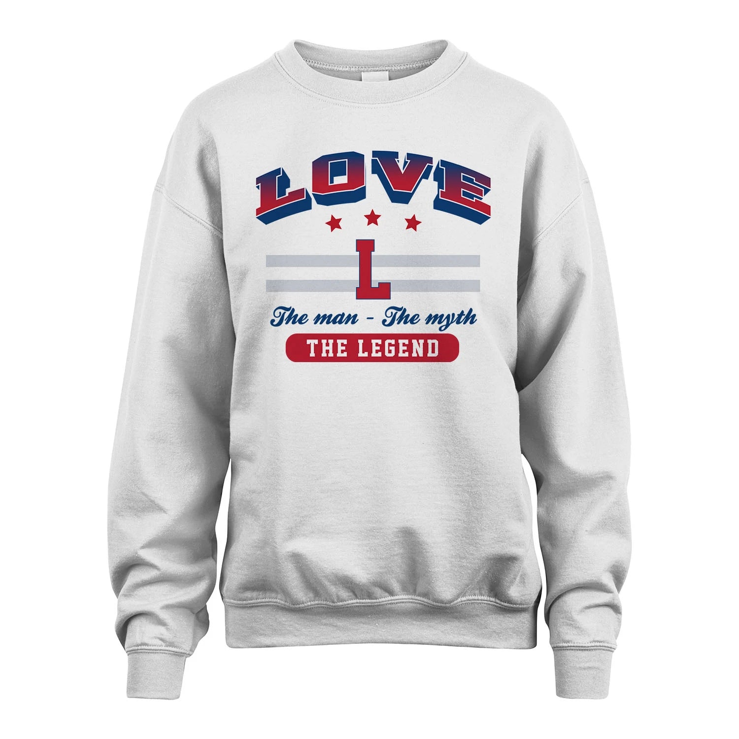 The Man The Myth The Legend With Your Name Shirt LOVE M1-35