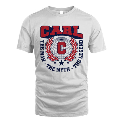 The Man The Myth The Legend Logo Shirt CARL M1-30