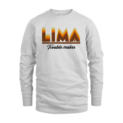 Your Name Trouble Maker Funny Shirt LIMA M1-34
