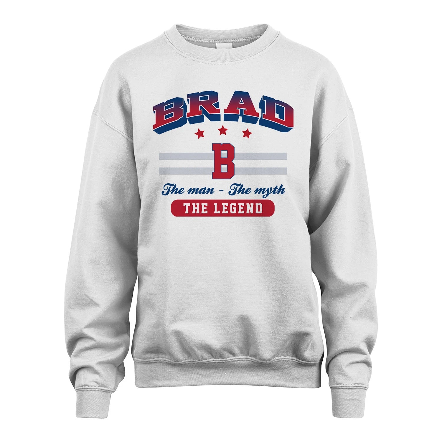 The Man The Myth The Legend With Your Name Shirt BRAD M1-35