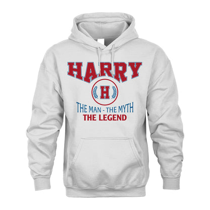 The Man The Myth The Legend Jet Style Shirt HARRY M1-9