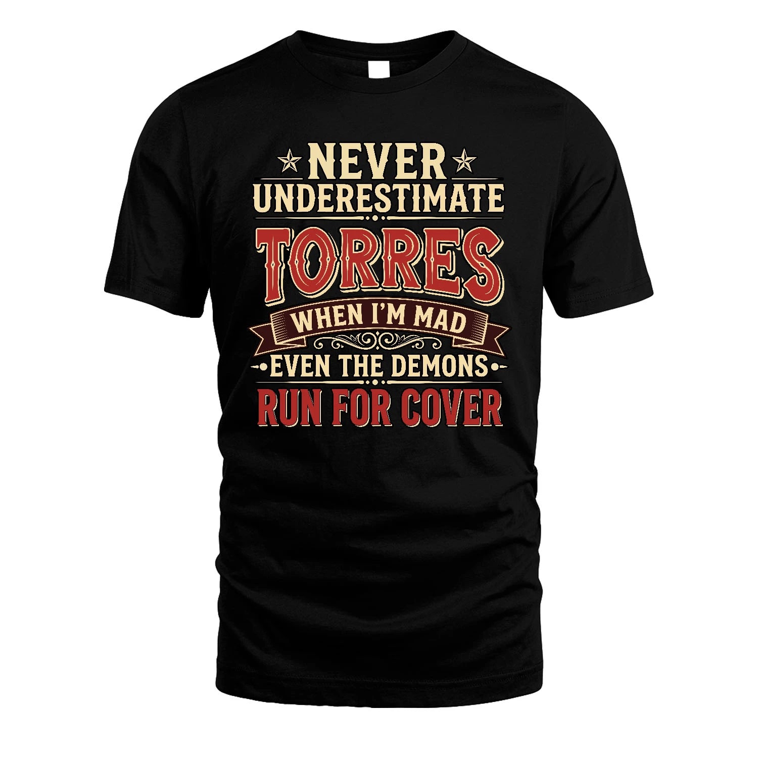 Never Underestimate When I'm Mad Shirt TORRES M1-4