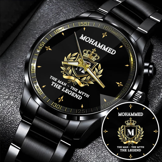 The Man The Myth The Legend King Crown Watch MOHAMMED M1-W4