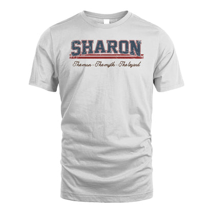 The Man The Myth The Legend Vintage Shirt SHARON M1-6