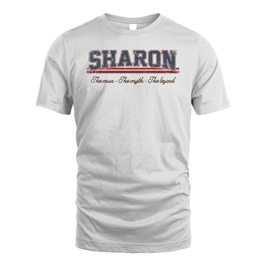 The Man The Myth The Legend Vintage Shirt SHARON M1-6