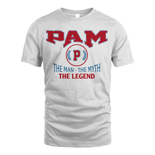 The Man The Myth The Legend Jet Style Shirt PAM M1-9