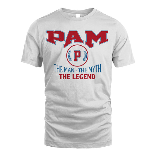 The Man The Myth The Legend Jet Style Shirt PAM M1-9