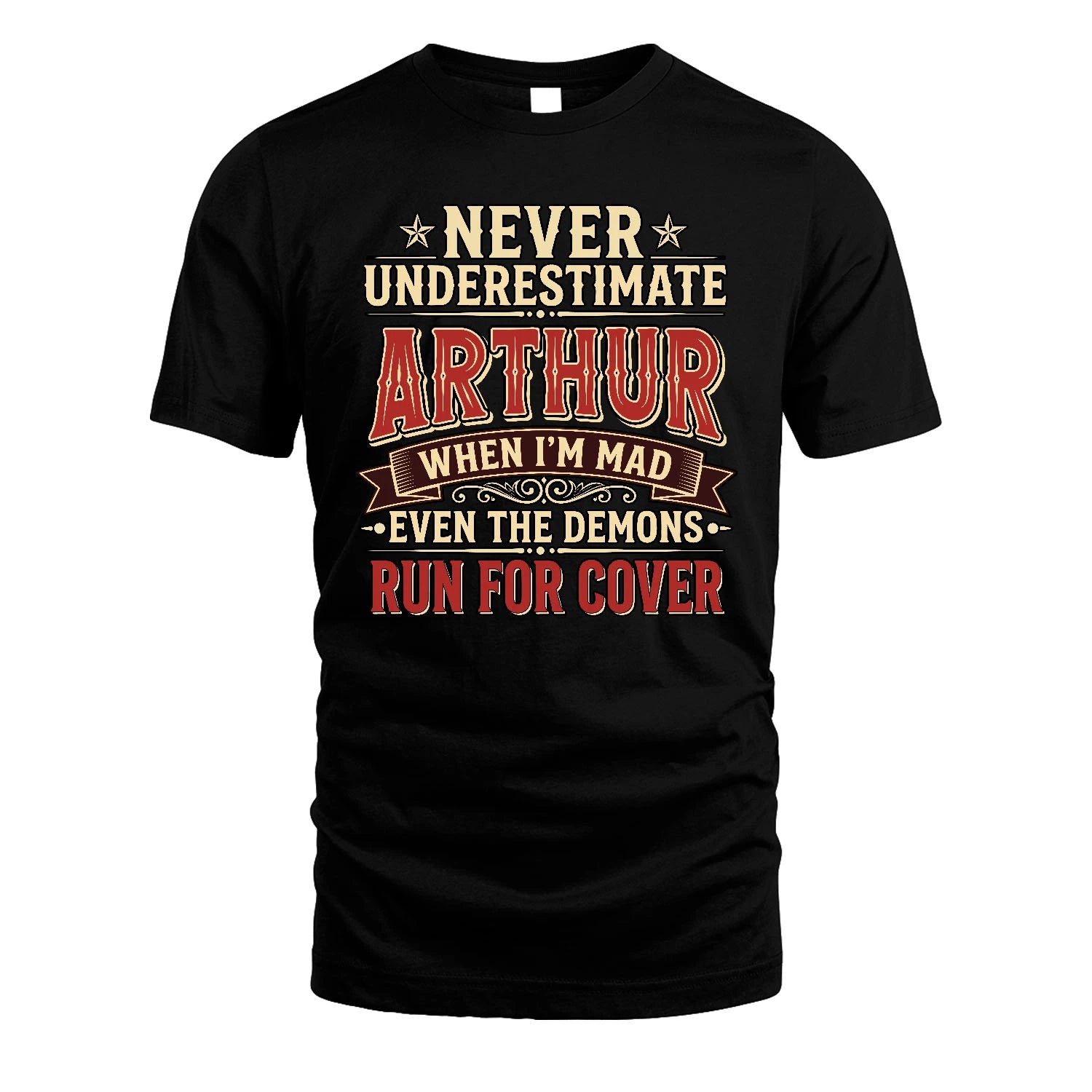 Never Underestimate When I'm Mad Shirt ARTHUR M1-4