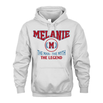 The Man The Myth The Legend Jet Style Shirt MELANIE M1-9