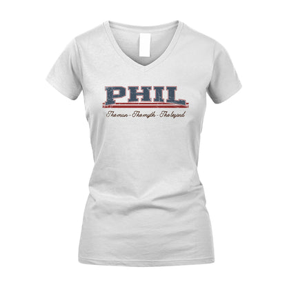 The Man The Myth The Legend Vintage Shirt PHIL M1-6