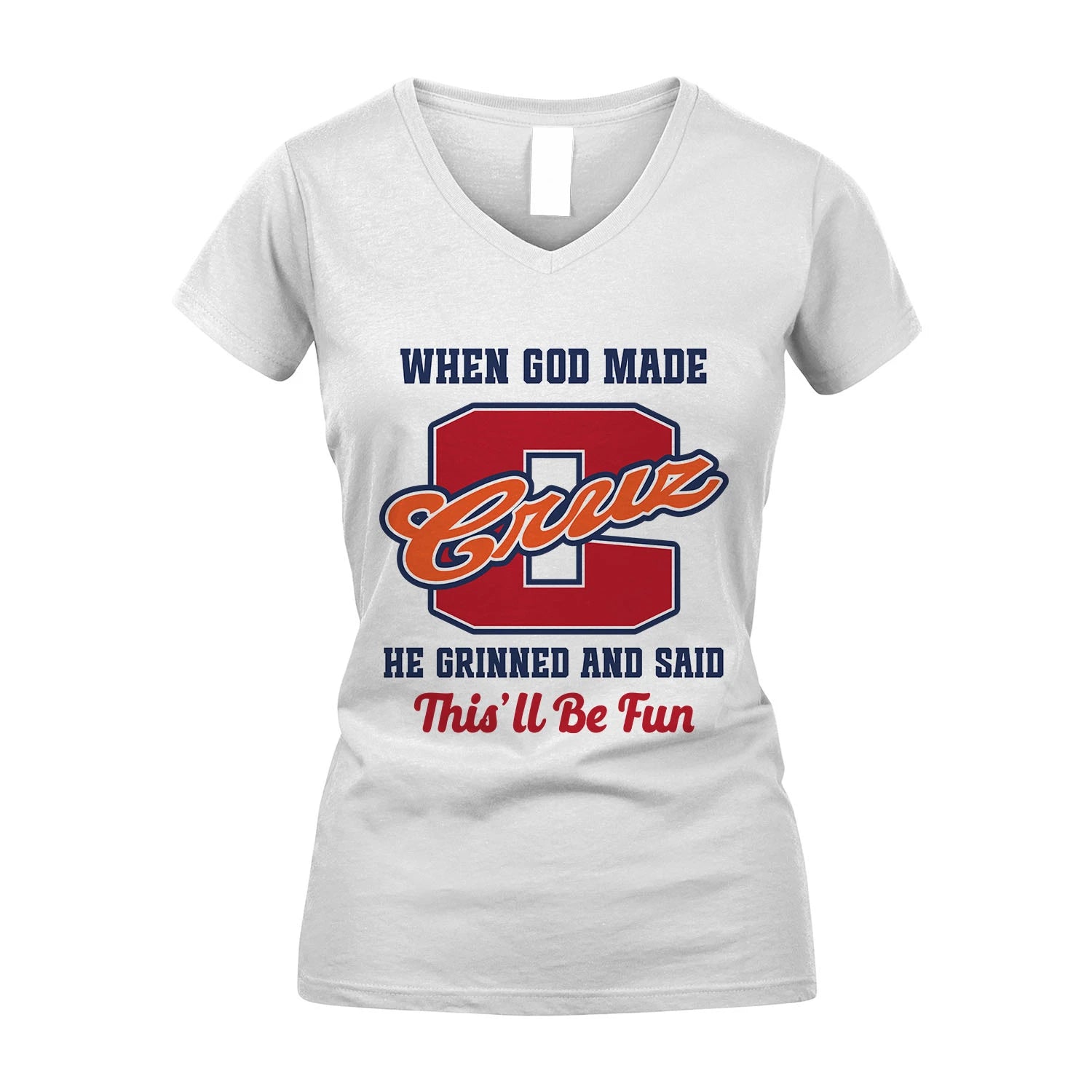 God Made Your Name Custom Shirt CRUZ M1-16