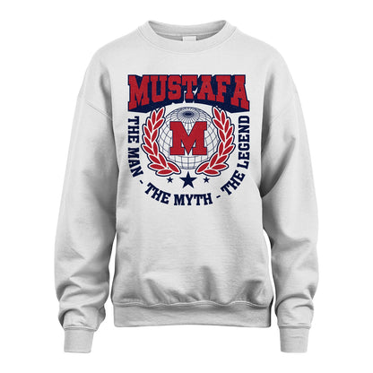 The Man The Myth The Legend Logo Shirt MUSTAFA M1-30