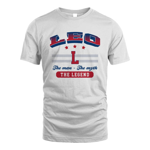 The Man The Myth The Legend With Your Name Shirt LEO M1-35