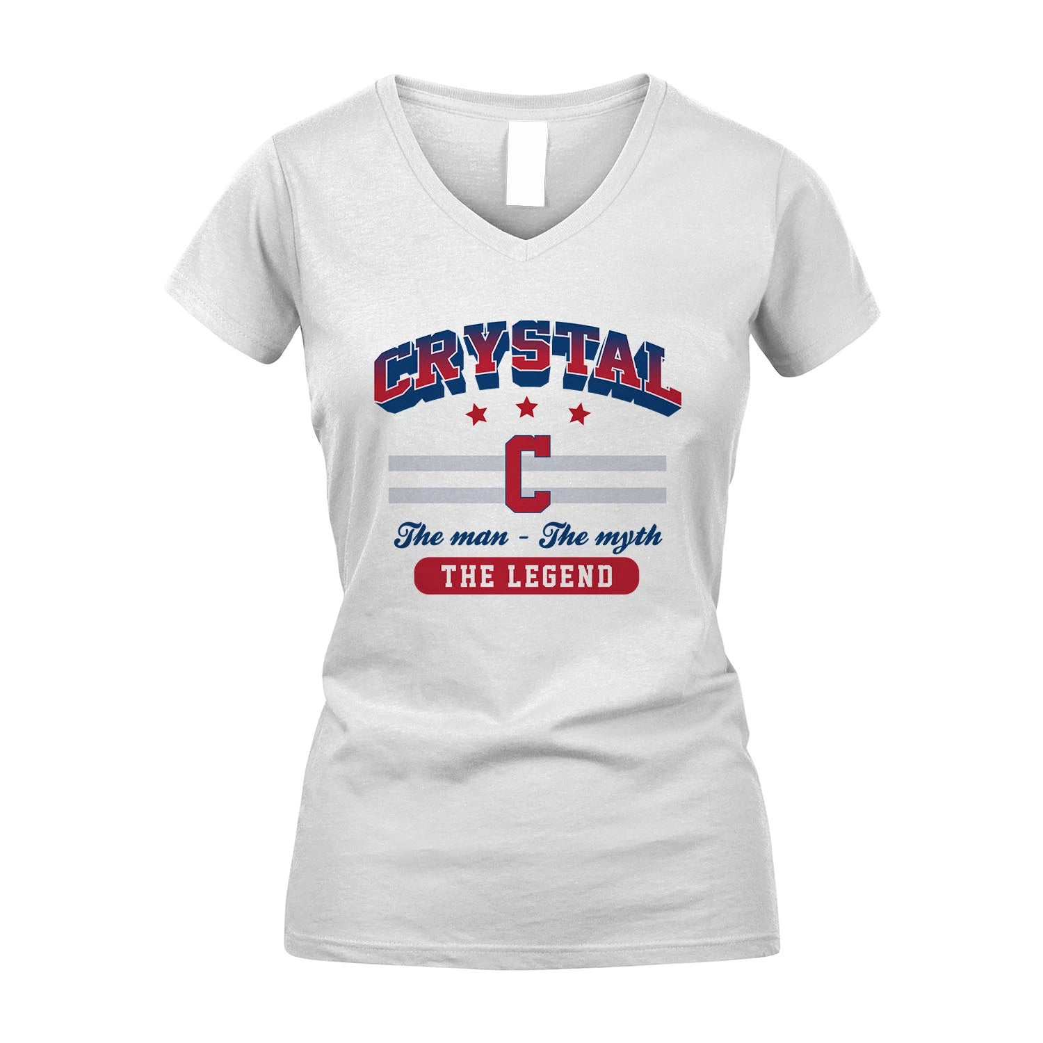 The Man The Myth The Legend With Your Name Shirt CRYSTAL M1-35
