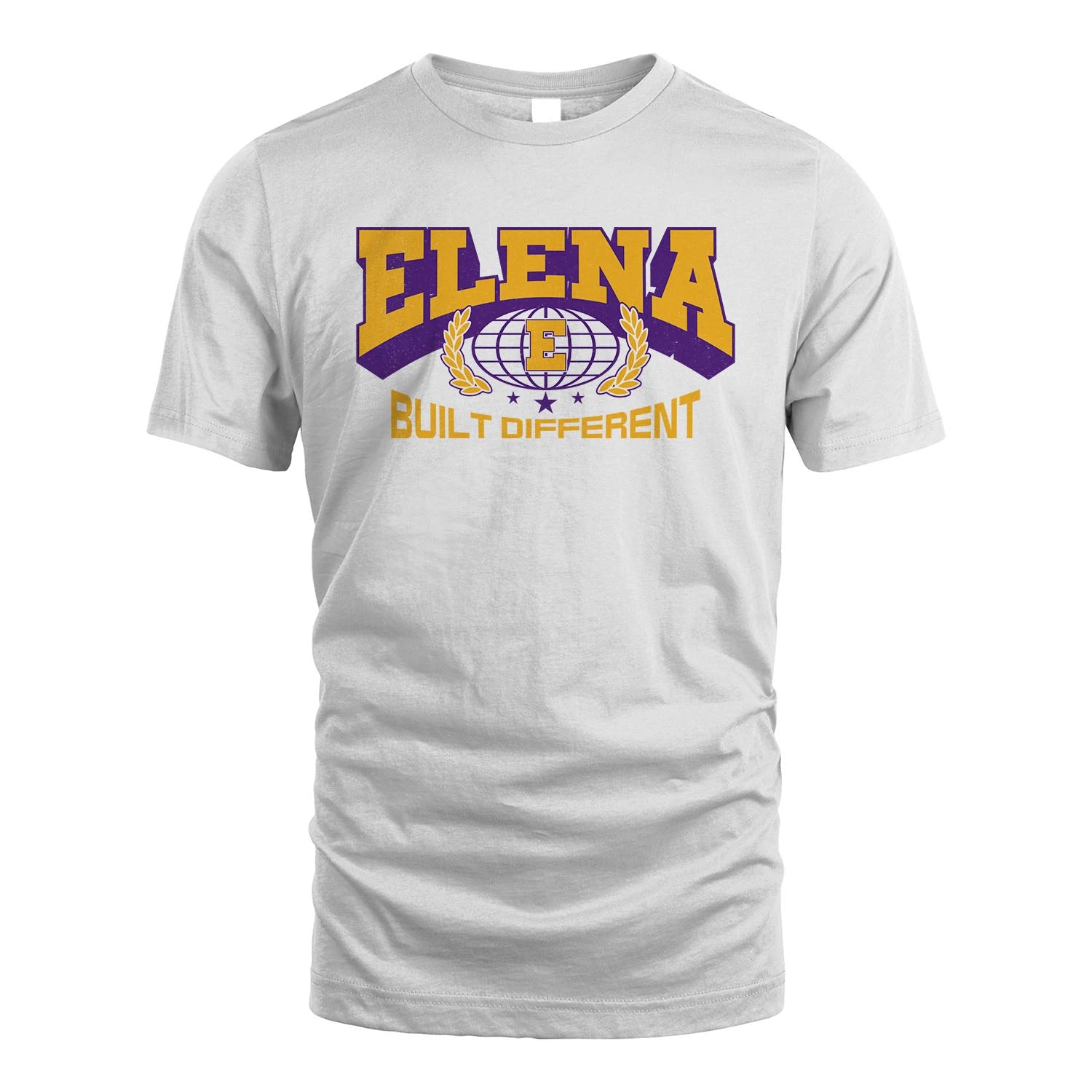 Your Name Built Different Sporty Shirt ELENA M1-32