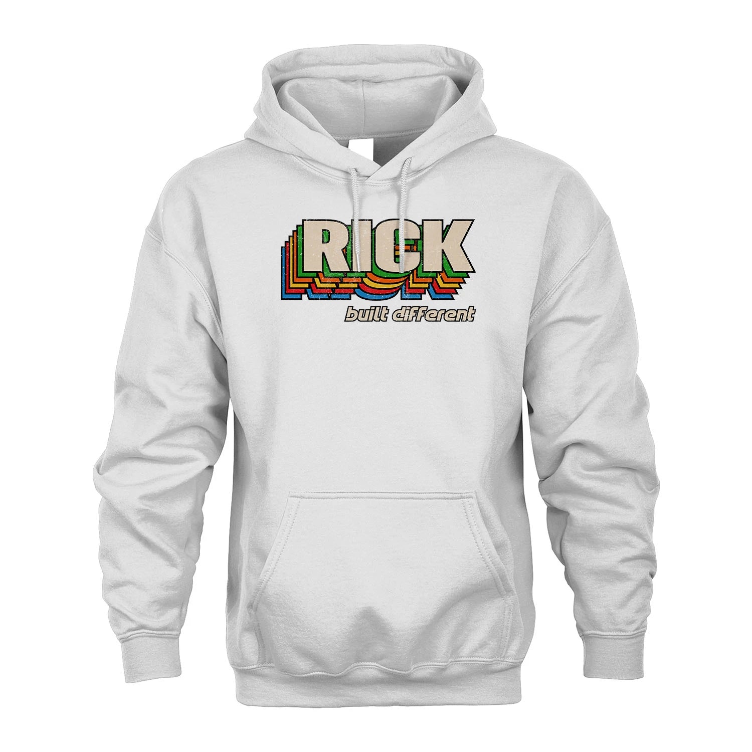 Your Name Built Different Retro Shirt RICK M1-26