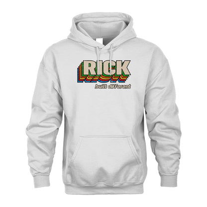 Your Name Built Different Retro Shirt RICK M1-26