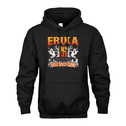 Boo Boo Crew Halloween Custom Name Shirt ERIKA M1-28