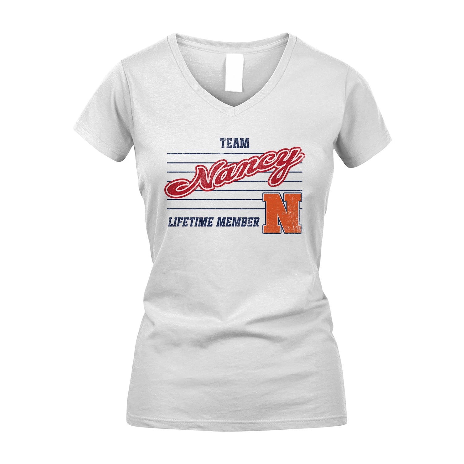 Team Your Name Lifetime Member Vintage Shirt NANCY M1-24