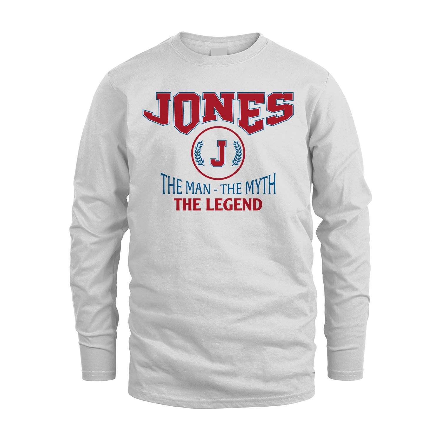 The Man The Myth The Legend Jet Style Shirt JONES M1-9