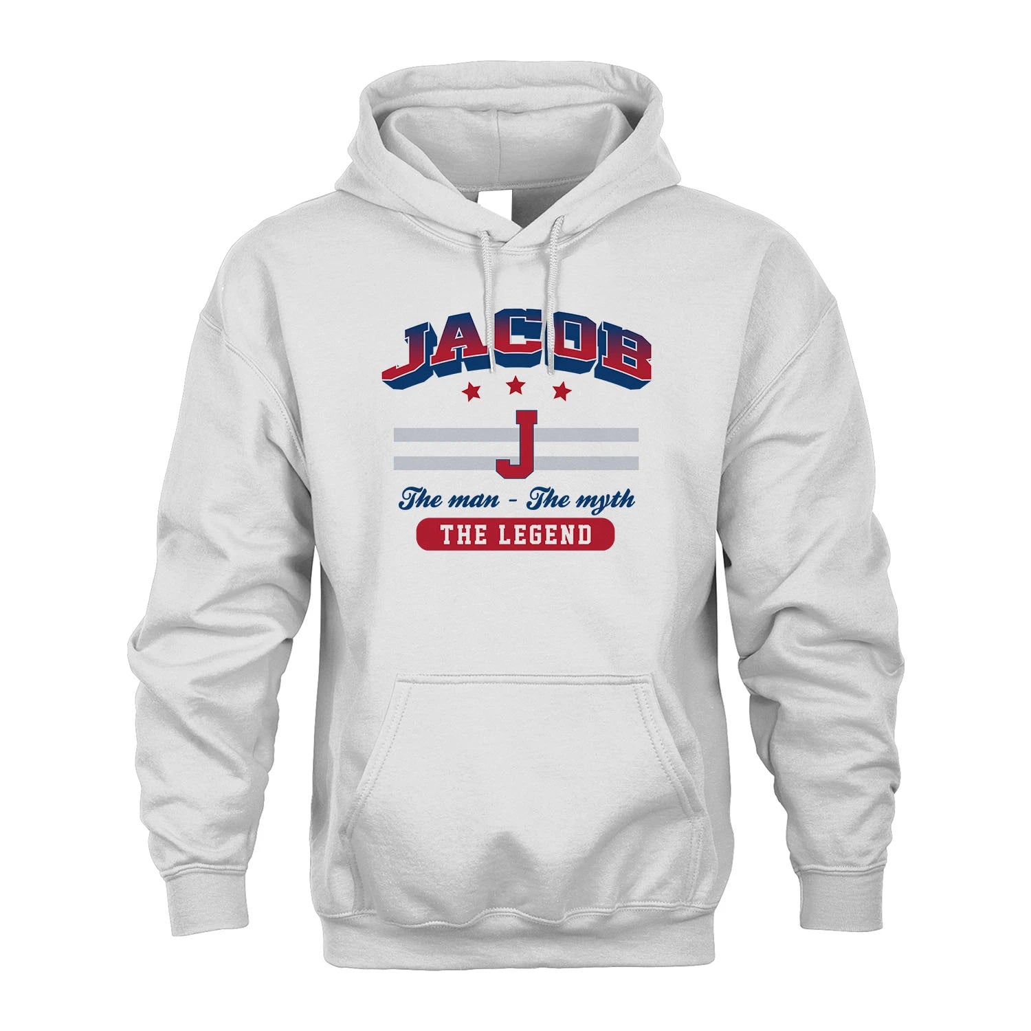 The Man The Myth The Legend With Your Name Shirt JACOB M1-35