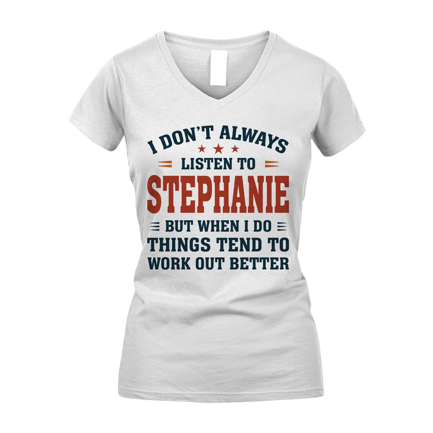 I Don't Always Listen To... STEPHANIE M1-2