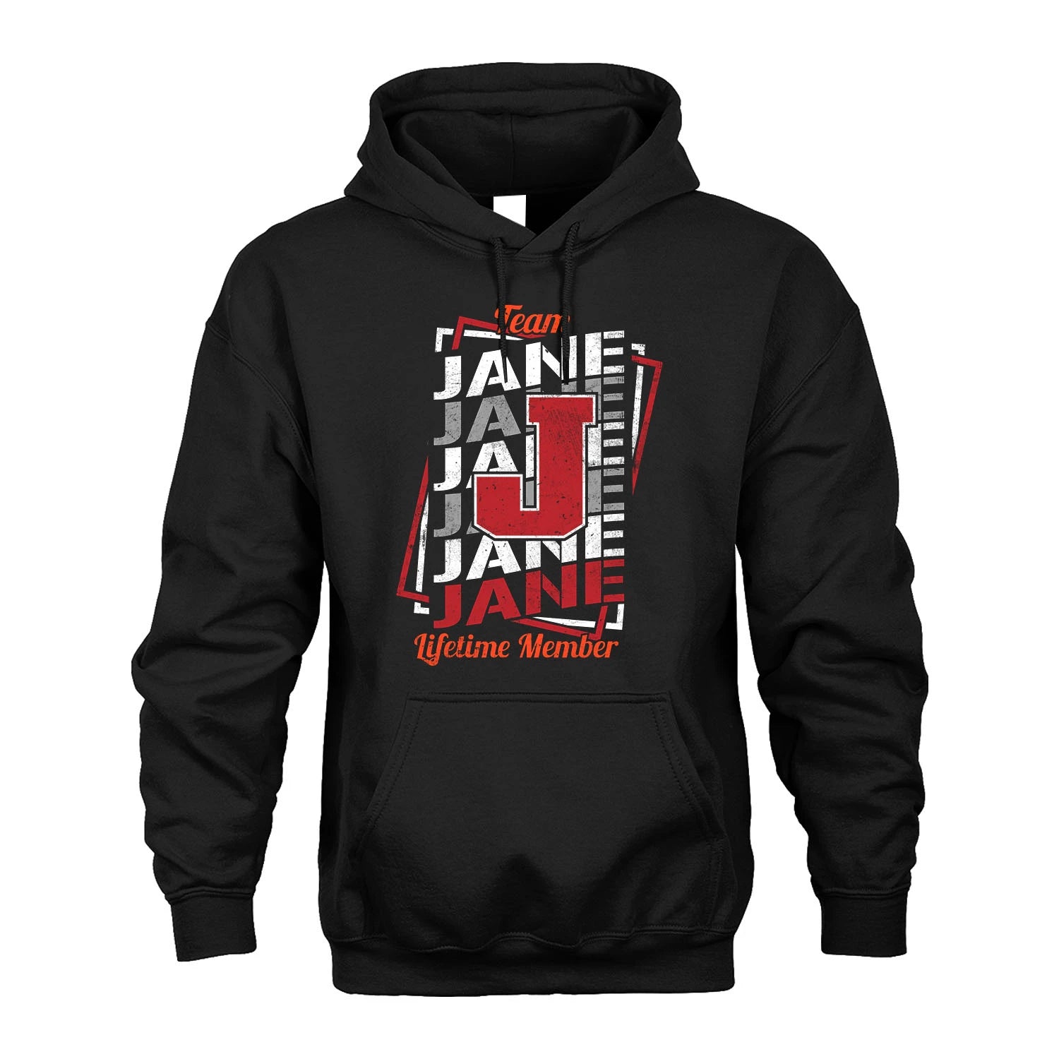Team Your Name Lifetime Member Sporty Shirt JANE M1-25