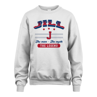 The Man The Myth The Legend With Your Name Shirt JILL M1-35
