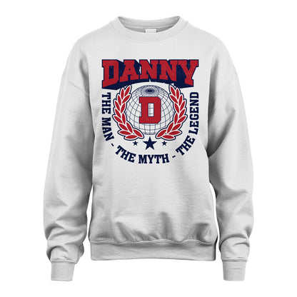 The Man The Myth The Legend Logo Shirt DANNY M1-30