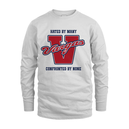 Hated By Many Confronted By None Personalized Name Shirt VARGAS M1-8