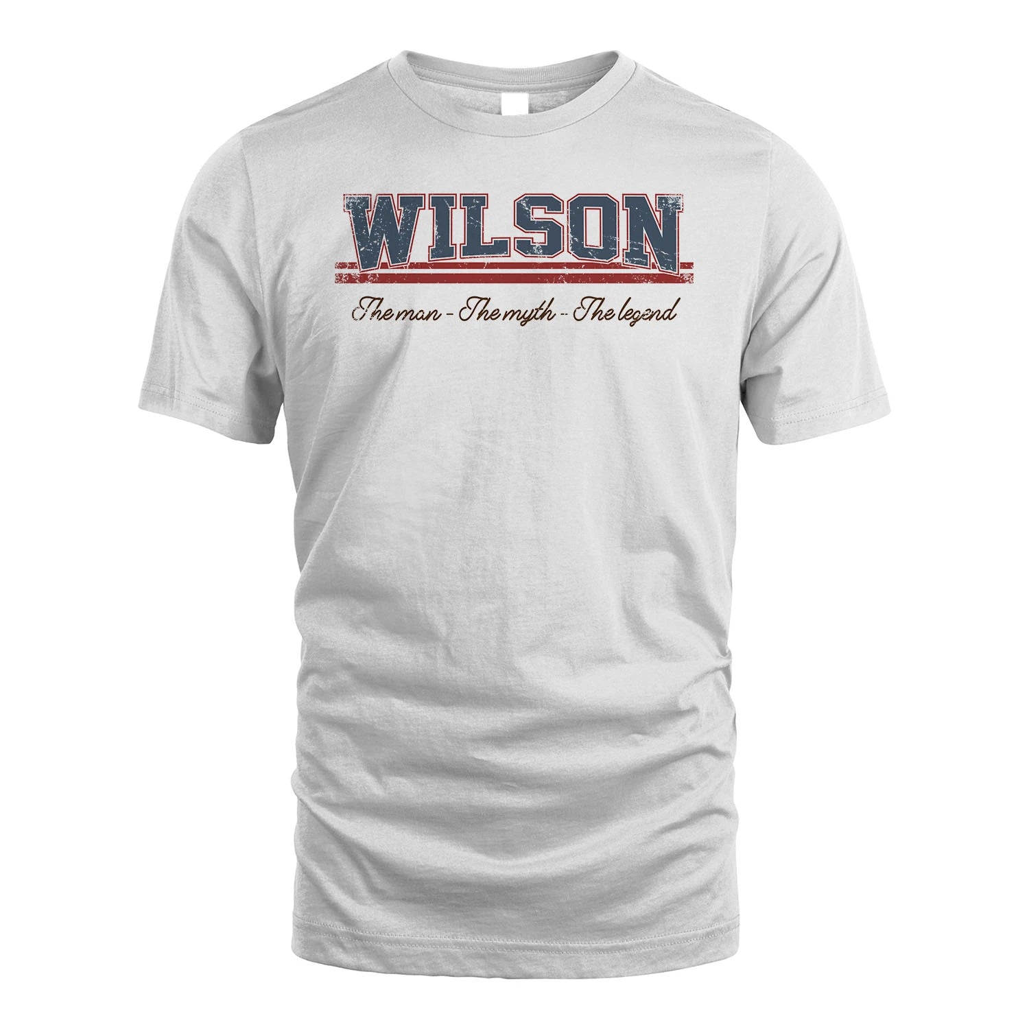 The Man The Myth The Legend Vintage Shirt WILSON M1-6