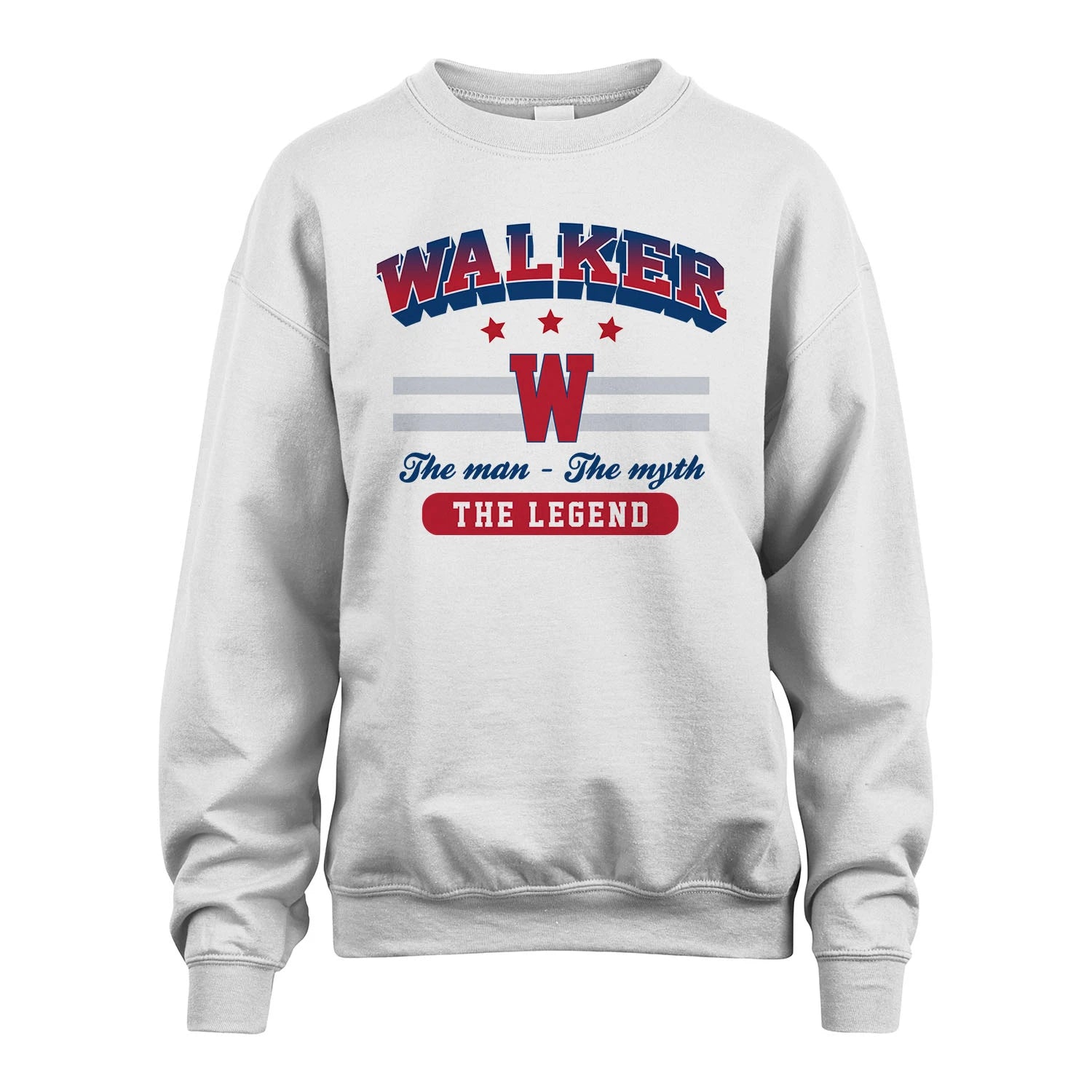 The Man The Myth The Legend With Your Name Shirt WALKER M1-35