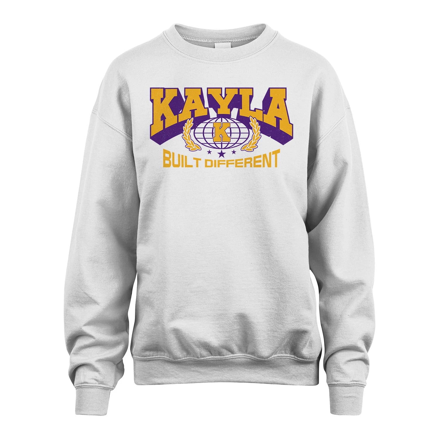 Your Name Built Different Sporty Shirt KAYLA M1-32