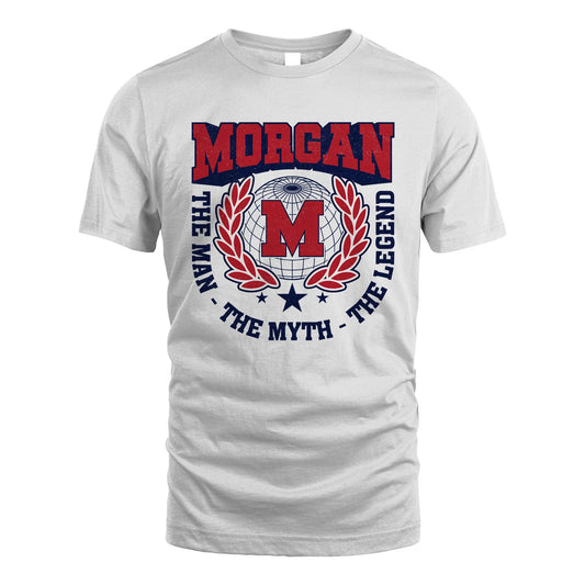 The Man The Myth The Legend Logo Shirt MORGAN M1-30