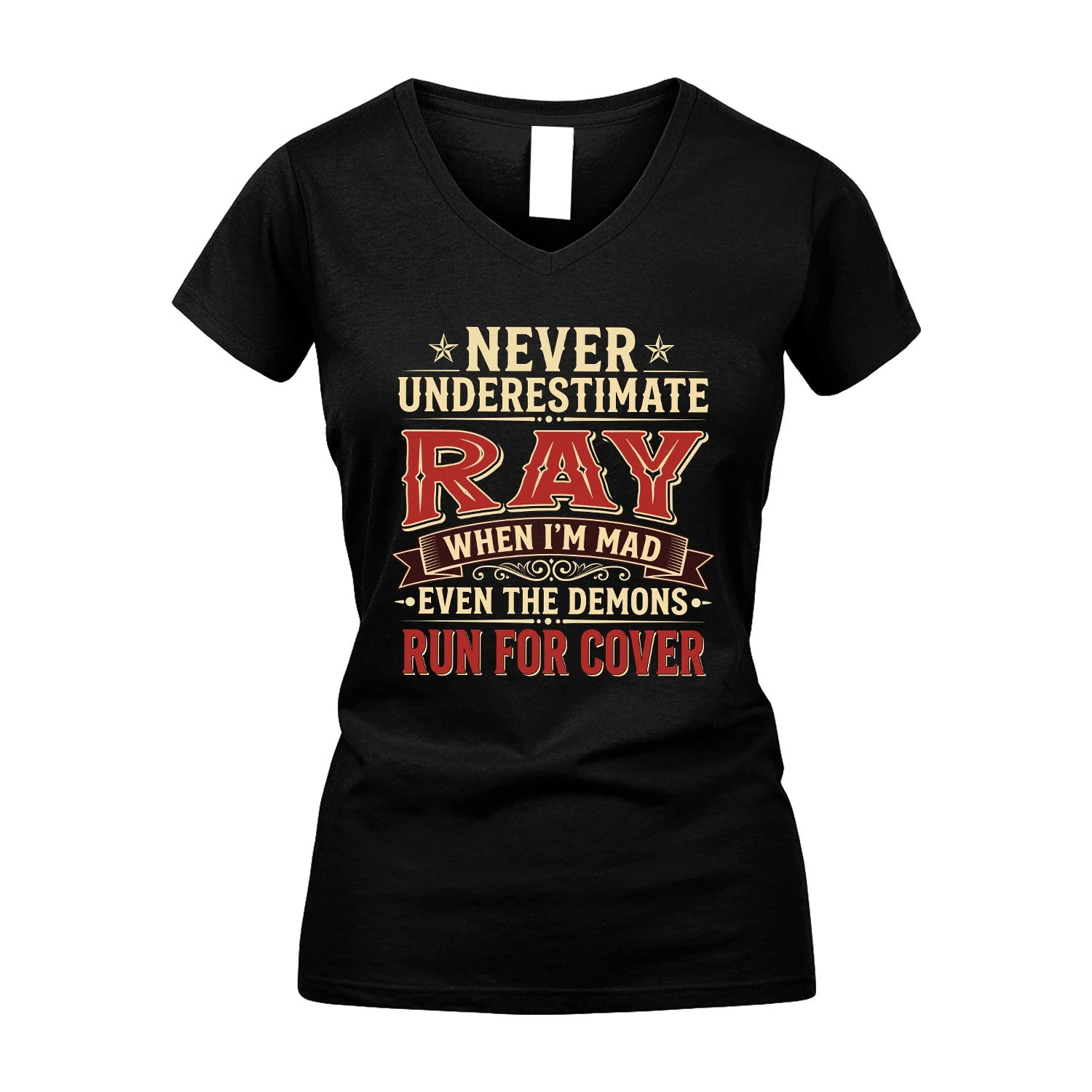 Never Underestimate When I'm Mad Shirt RAY M1-4
