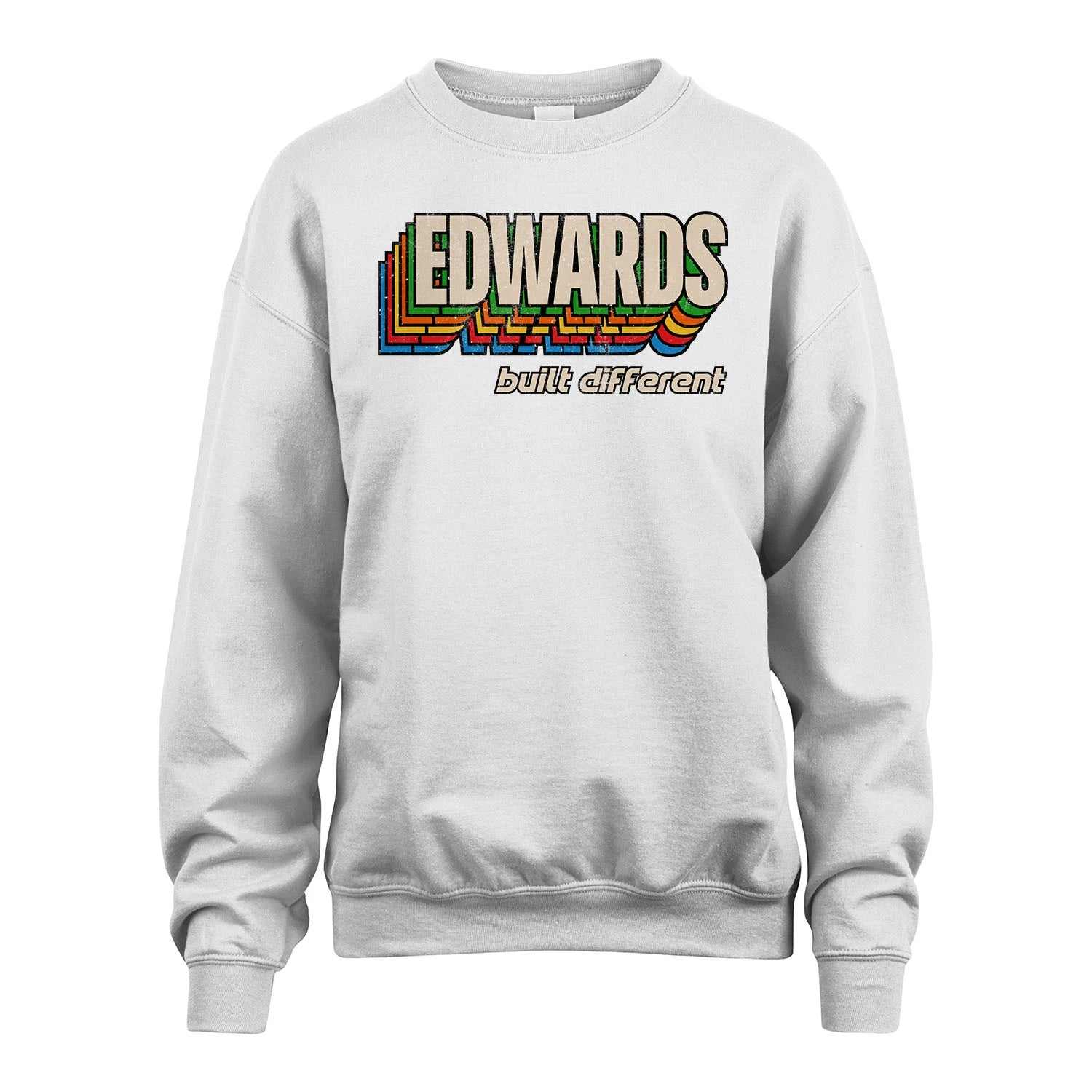 Your Name Built Different Retro Shirt EDWARDS M1-26