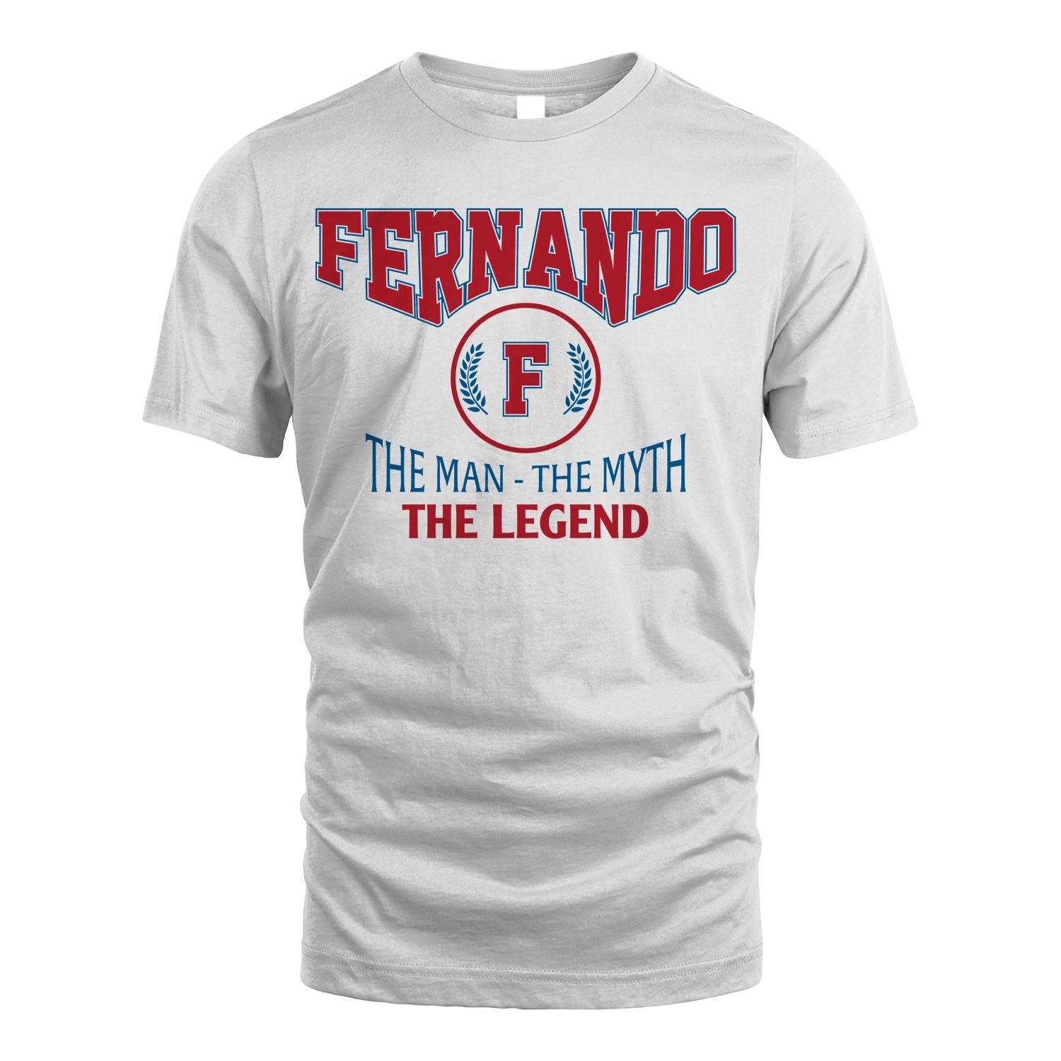 The Man The Myth The Legend Jet Style Shirt FERNANDO M1-9