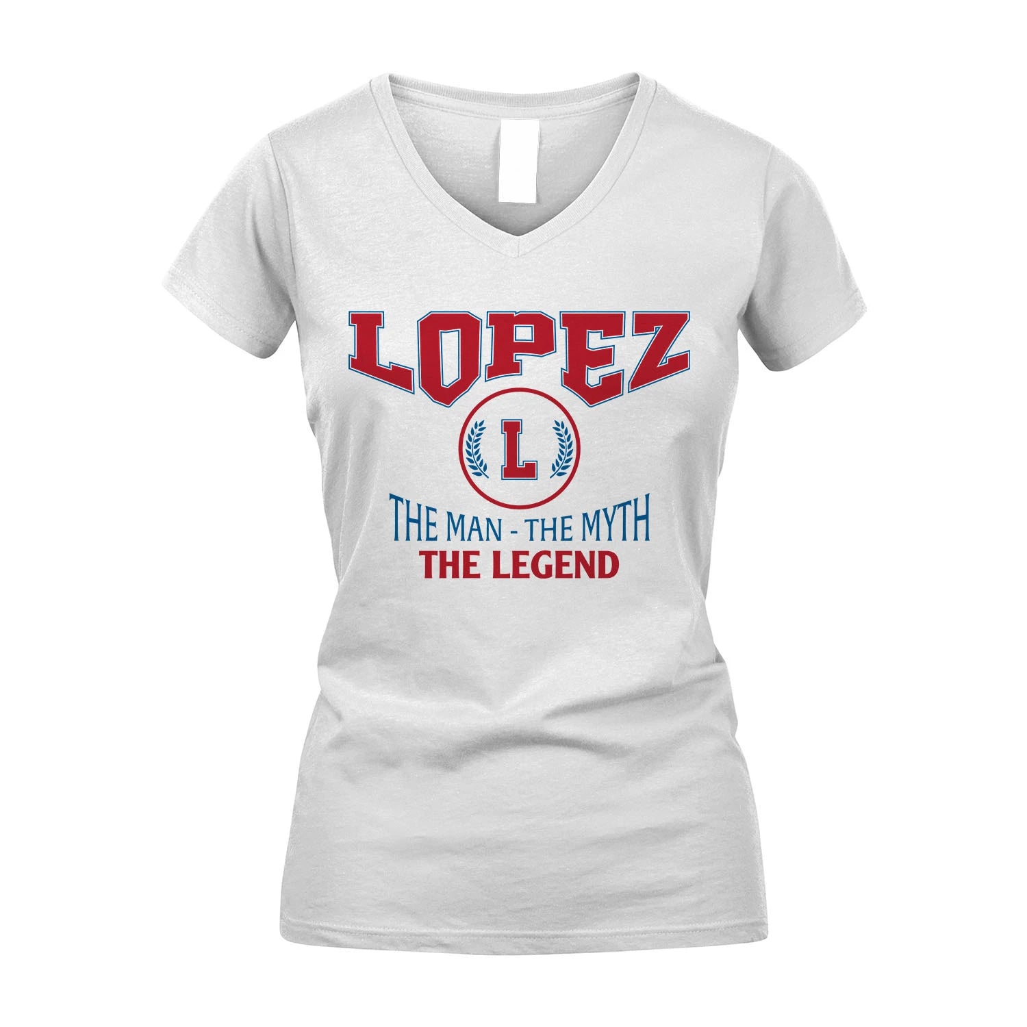The Man The Myth The Legend Jet Style Shirt LOPEZ M1-9