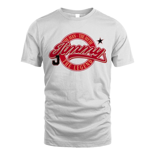 The Man The Myth The Legend Sporty Shirt JIMMY M1-14