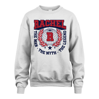 The Man The Myth The Legend Logo Shirt RACHEL M1-30