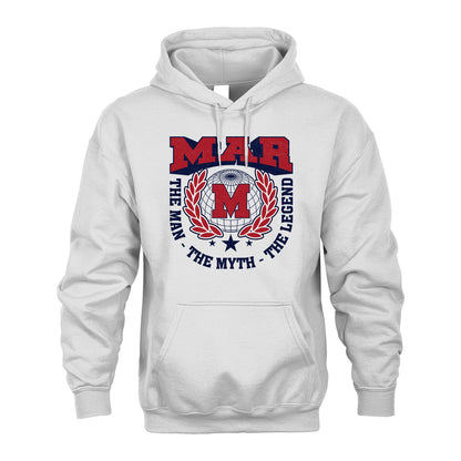 The Man The Myth The Legend Logo Shirt MAR M1-30