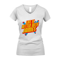 Women's V-Neck T-Shirt