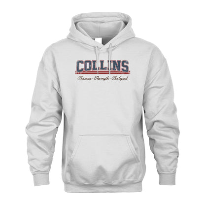 The Man The Myth The Legend Vintage Shirt COLLINS M1-6