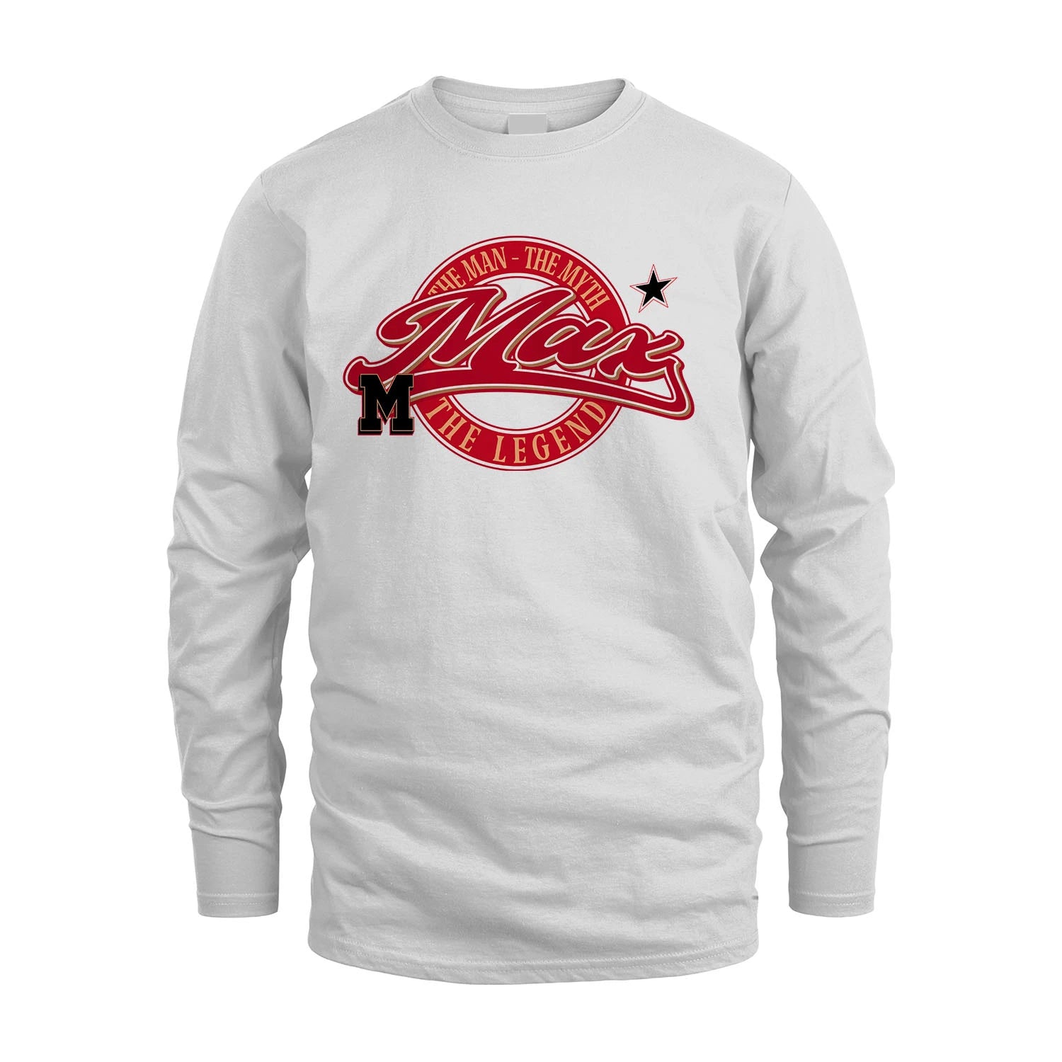 The Man The Myth The Legend Sporty Shirt MAX M1-14