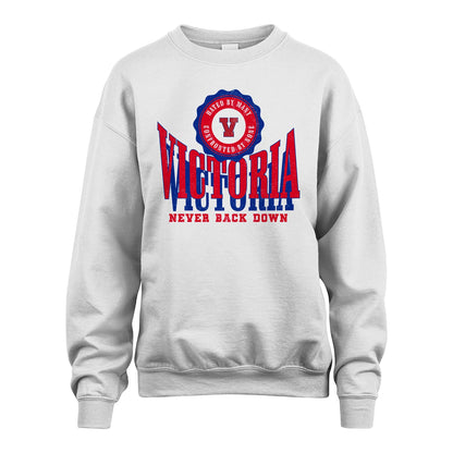 Your Name Never Back Down Shirt VICTORIA M1-33
