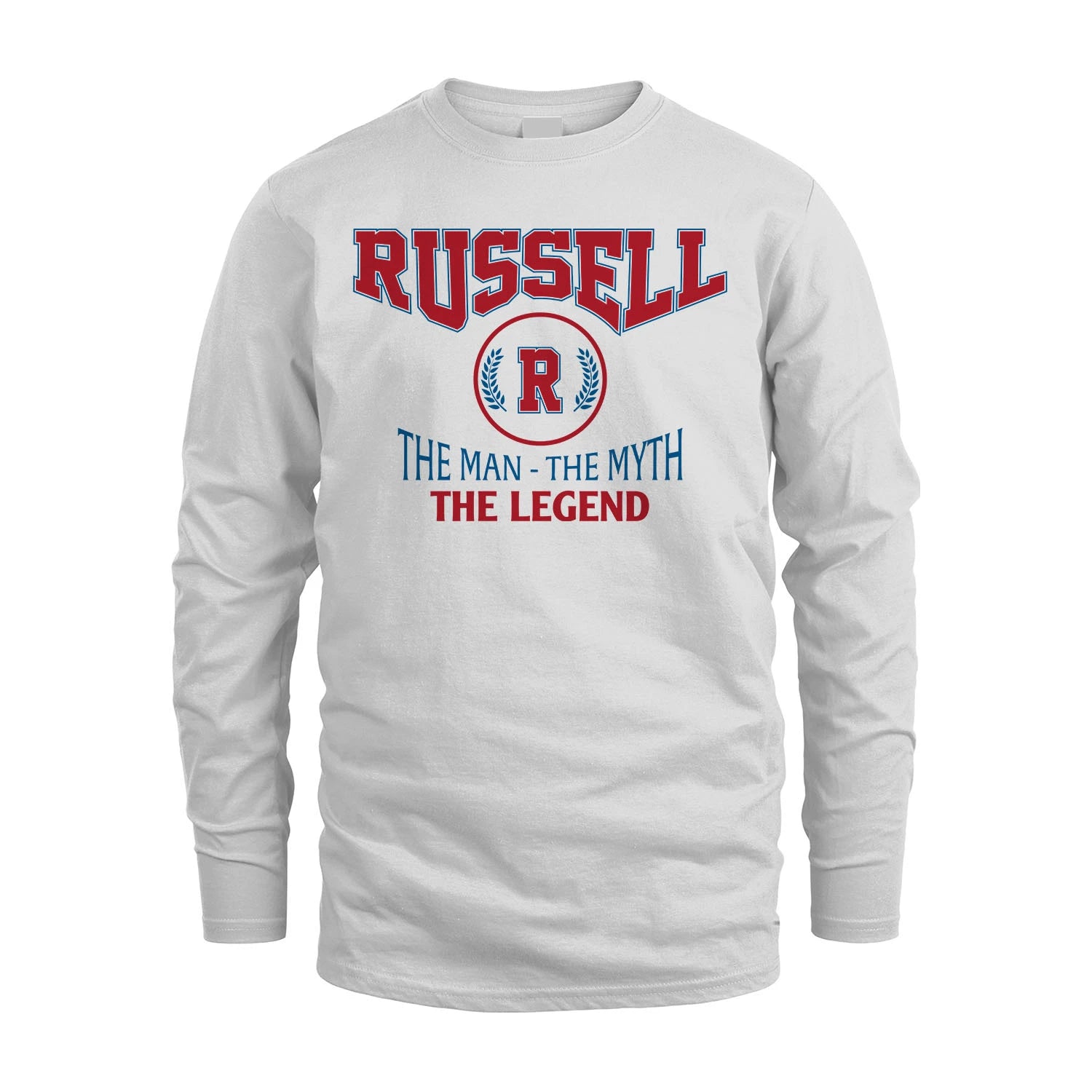 The Man The Myth The Legend Jet Style Shirt RUSSELL M1-9