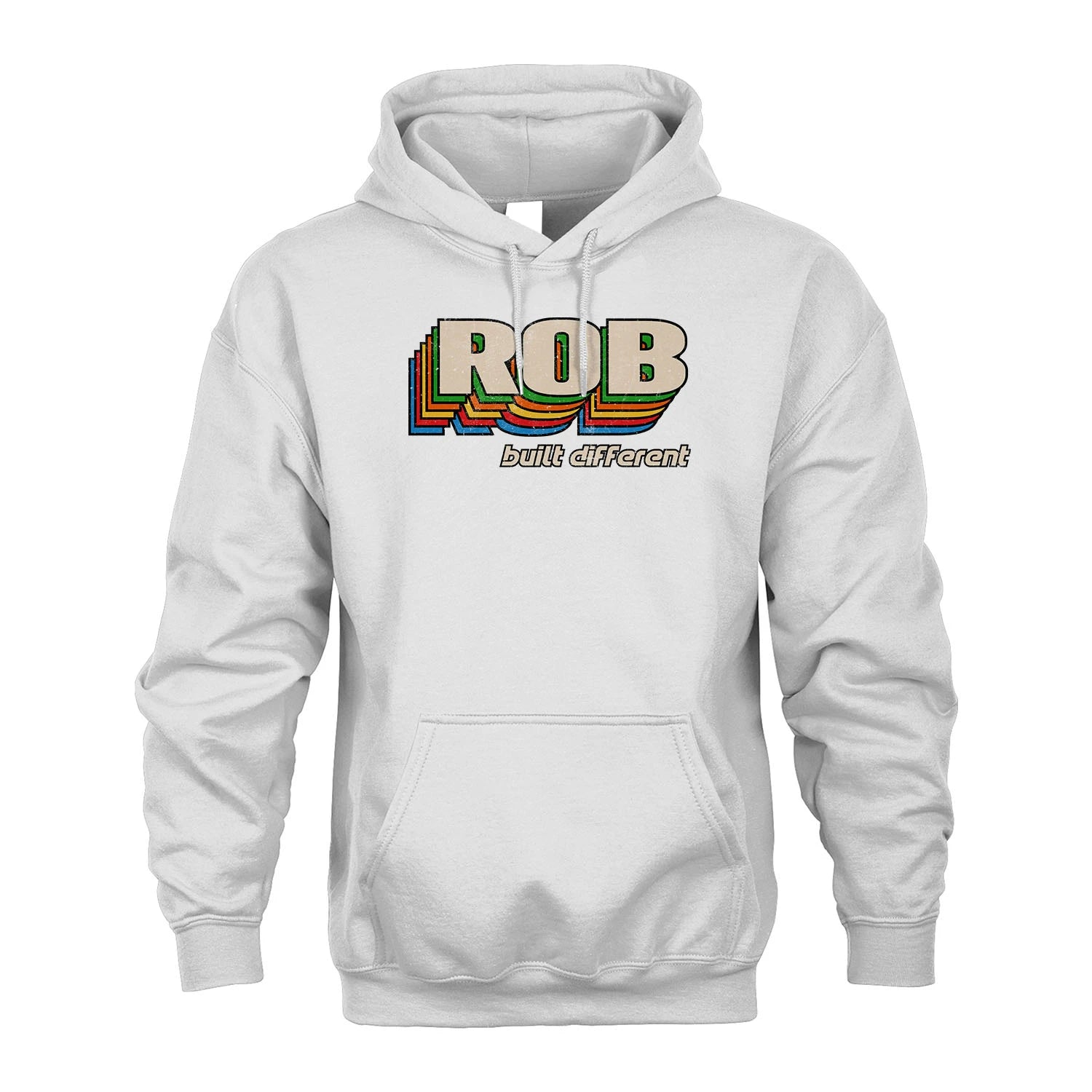 Your Name Built Different Retro Shirt ROB M1-26