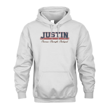 The Man The Myth The Legend Vintage Shirt JUSTIN M1-6