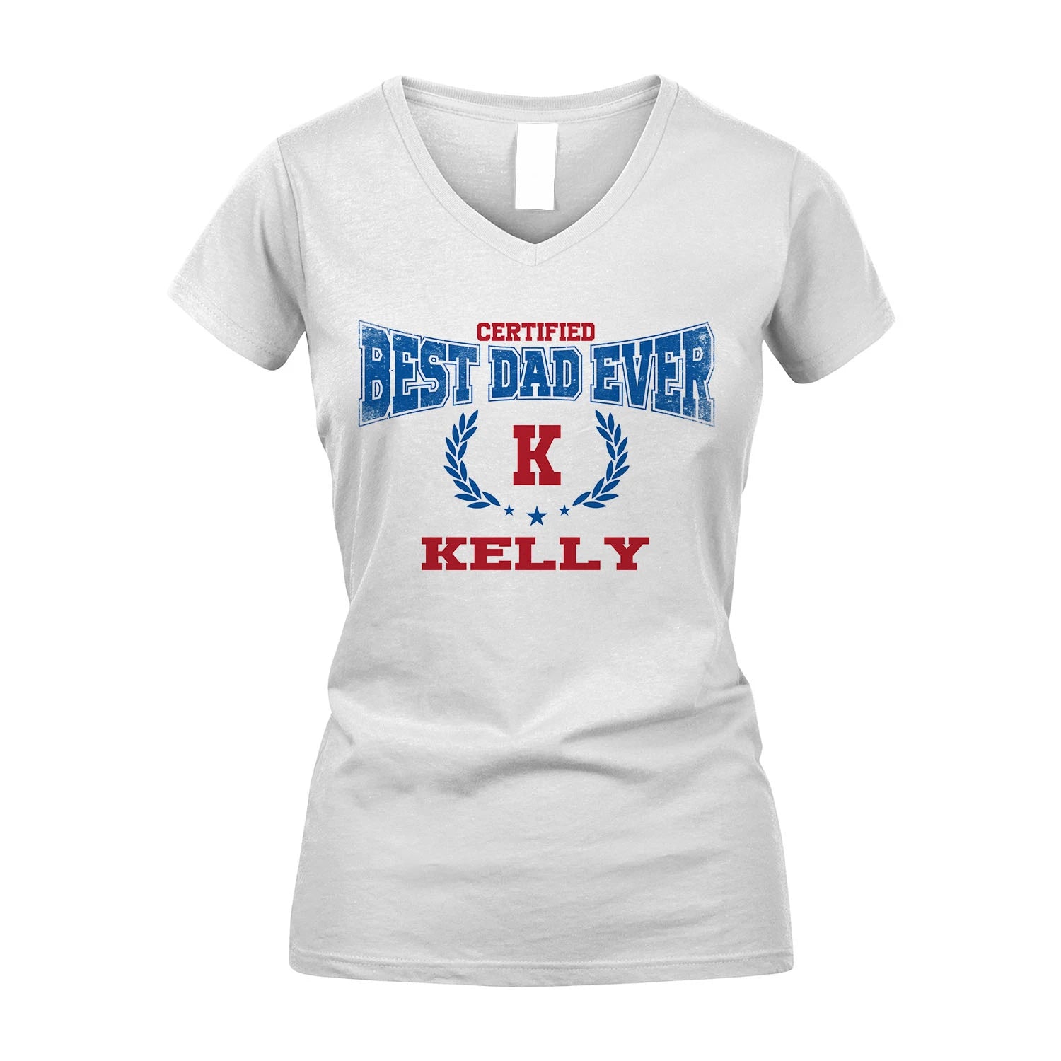 Certified Best Dad Ever Shirt KELLY M1-11