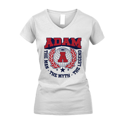 The Man The Myth The Legend Logo Shirt ADAM M1-30